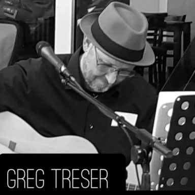 Musik live and outside Greg Treser beim Marktviertel sound.