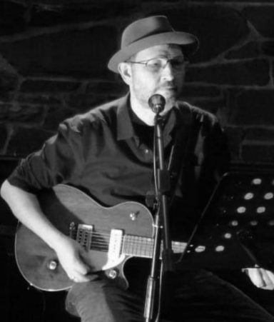 Greg Treser mit seiner Gretsch
